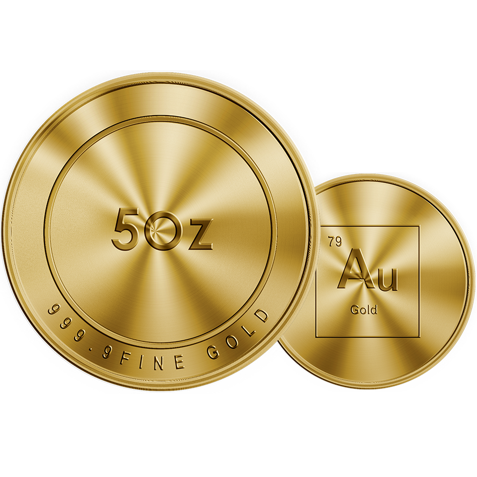 1 oz American Gold Buffalo Coin Back